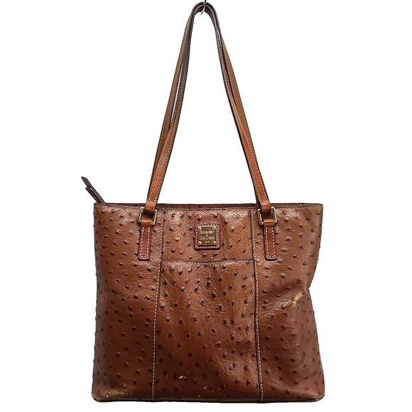 Dooney and Bourke Lexington Ostrich Embossed Leather